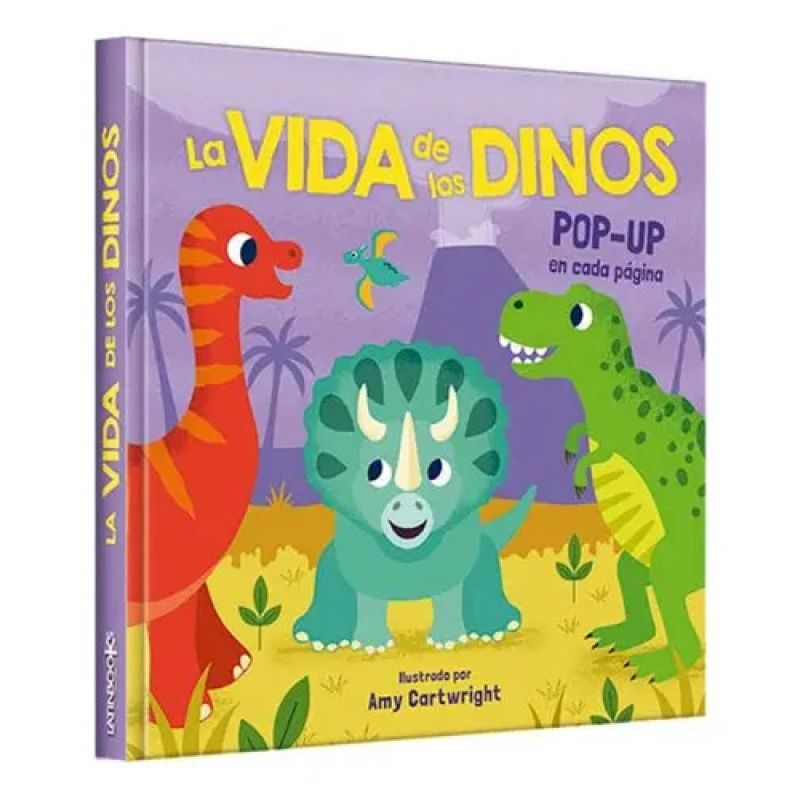 VIDA DE LOS DINOS, LA - CORAZON DE CARTON - POP UP - TD (Nuevo)