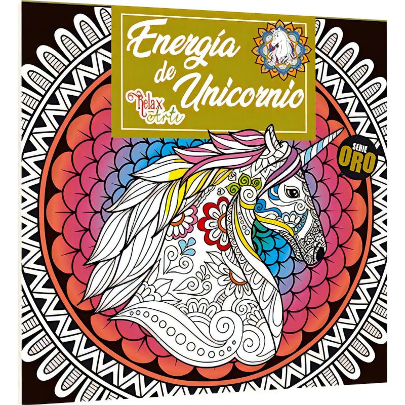 ENERGIA DE UNICORNIO - RELAX ARTE - SERIE ORO (Nuevo)