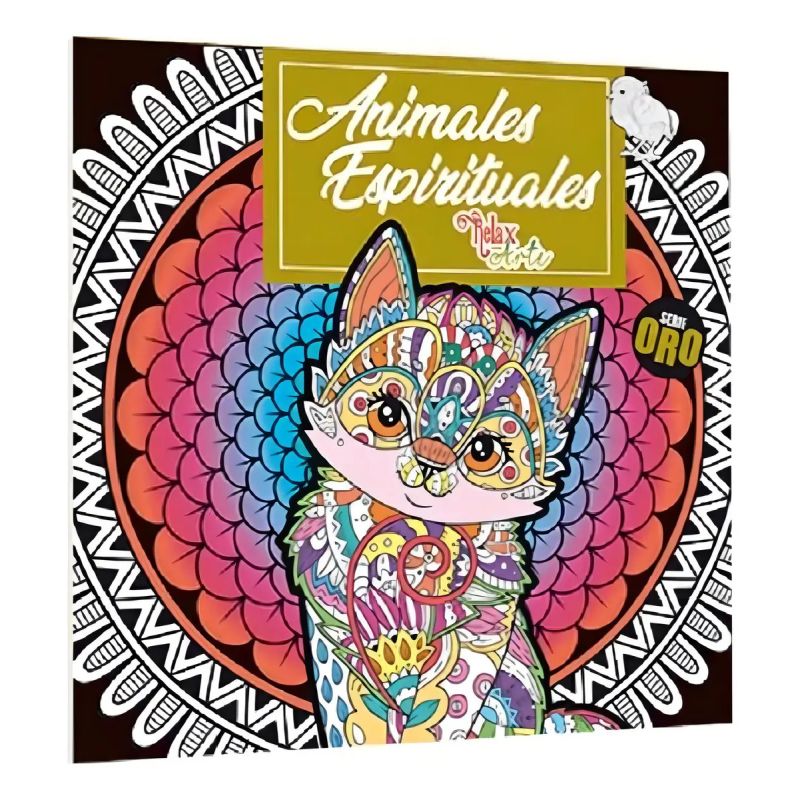 ANIMALES ESPIRITUALES - RELAX ARTE - SERIE ORO (Nuevo)