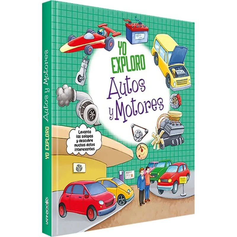 AUTOS Y MOTORES - YO EXPLORO - CARTONE (Nuevo) - Miniatura 2
