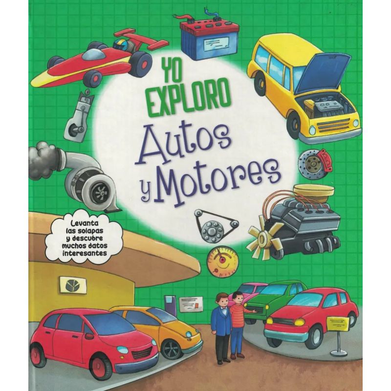 AUTOS Y MOTORES - YO EXPLORO - CARTONE (Nuevo)