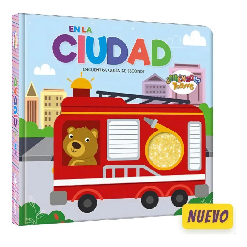 EN LA CIUDAD - ENCUENTRA QUIEN SE ESCONDE - CARTONE (Nuevo)
