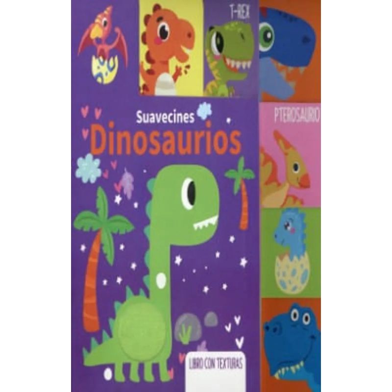 DINOSAURIOS - SUAVECINES - LIBRO CON TEXTURAS (Nuevo) - Miniatura 2