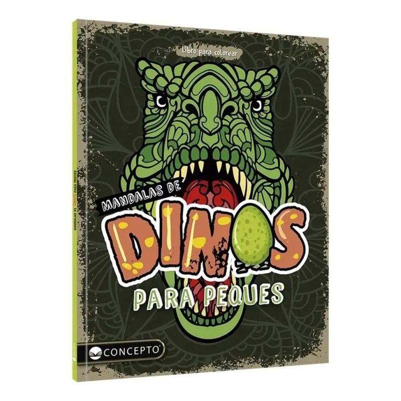 MANDALAS DE DINOS PARA PEQUES - COLORES Y EMOCIONES (Nuevo)