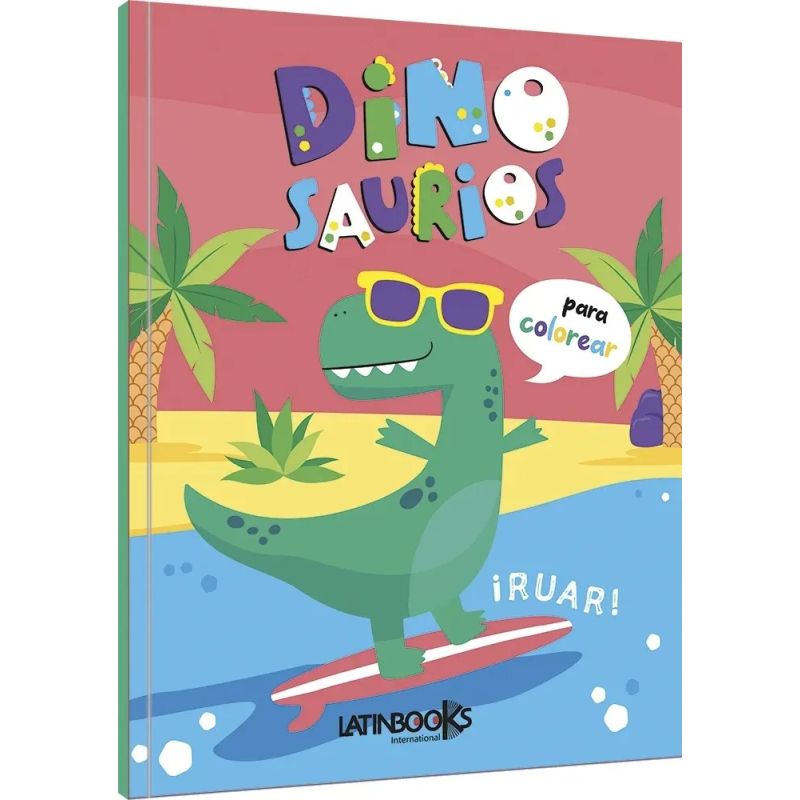 DINOSAURIOS PARA COLOREAR - A TODO COLOR (Nuevo)