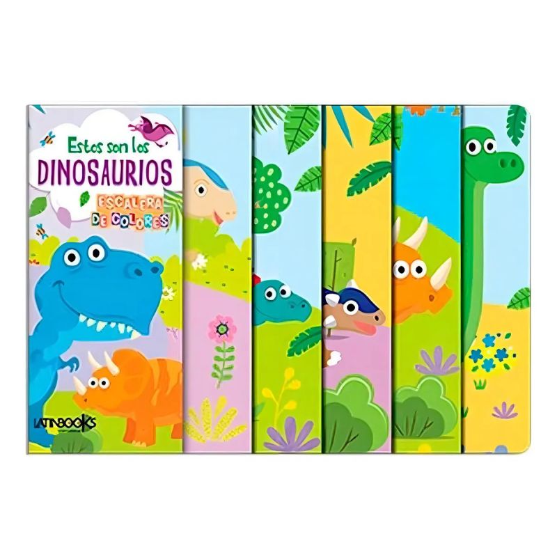 ESTOS SON LOS DINOSAURIOS - ESCALERA DE COLORES (Nuevo)