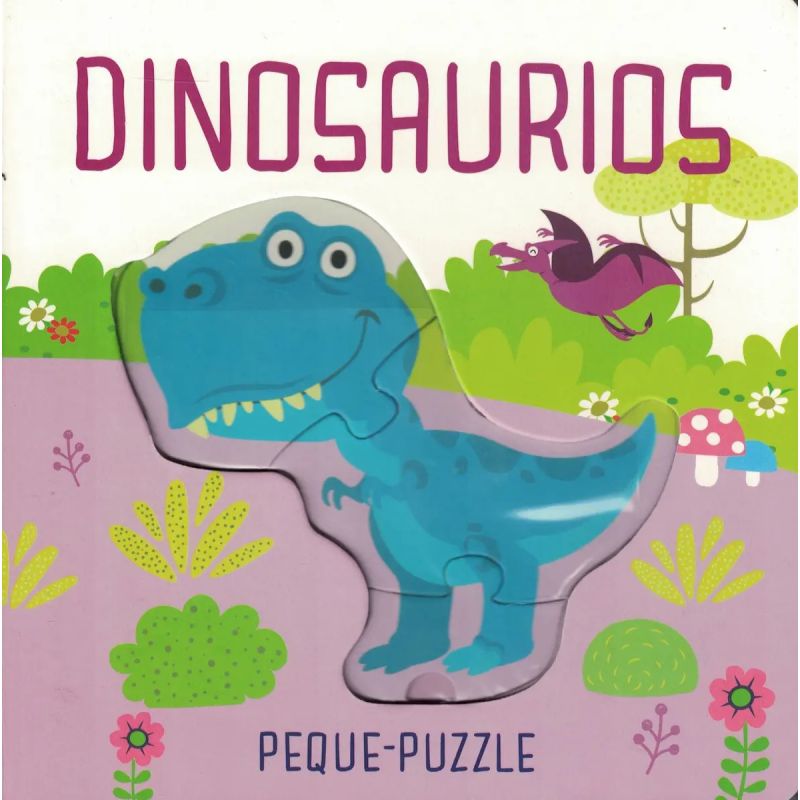 DINOSAURIOS - PEQUE-PUZZLE - CARTONE (Nuevo)