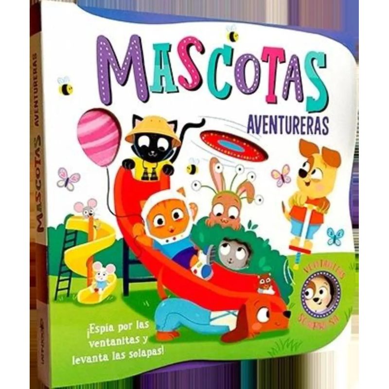 MASCOTAS AVENTURERAS - VENTANITAS SORPRESA - CARTONE (Nuevo)