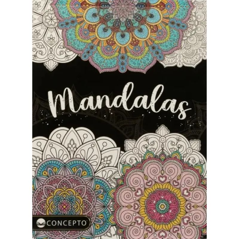 MANDALAS - RELAX ARTE - SERIE GLITTER (Nuevo)
