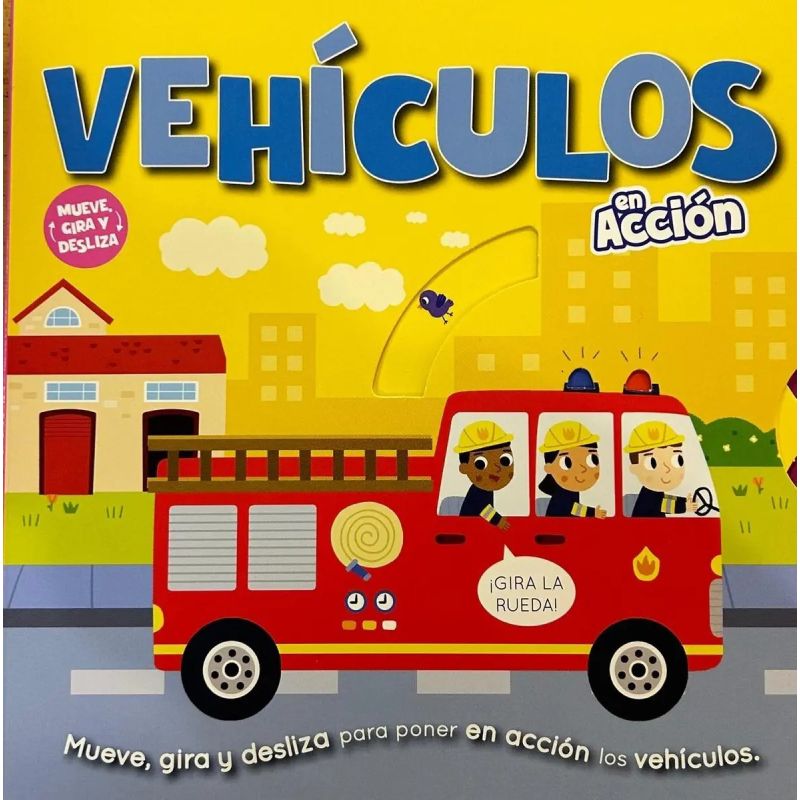 VEHICULOS - EN ACCION - CARTONE (Nuevo)