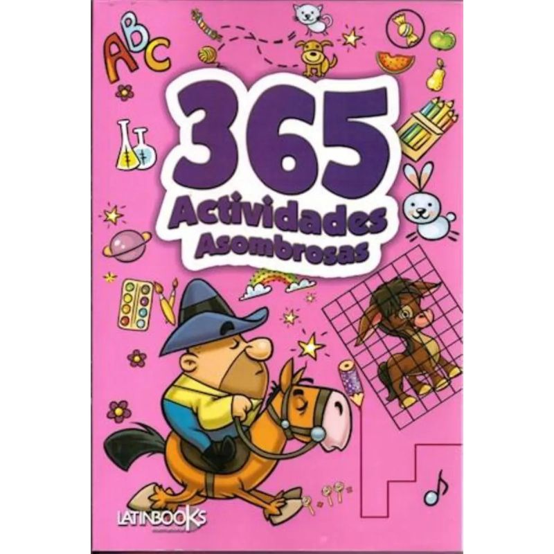 365 ACTIVIDADES ASOMBROSAS - FUCSIA (Nuevo)