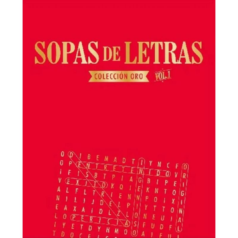 SOPAS DE LETRAS VOL 1 - COLECCION ORO (Nuevo)