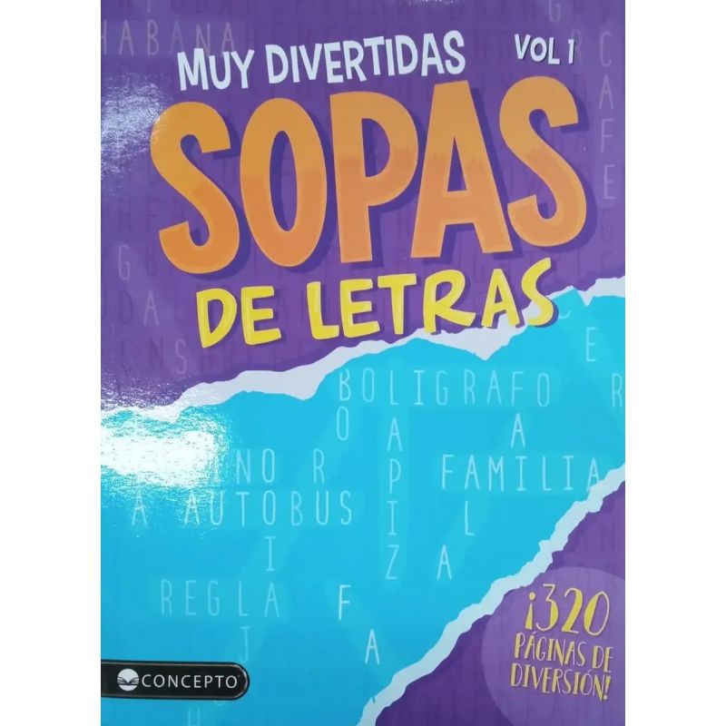 MUY DIVERTIDAS SOPAS DE LETRAS VOL 1 (Nuevo)