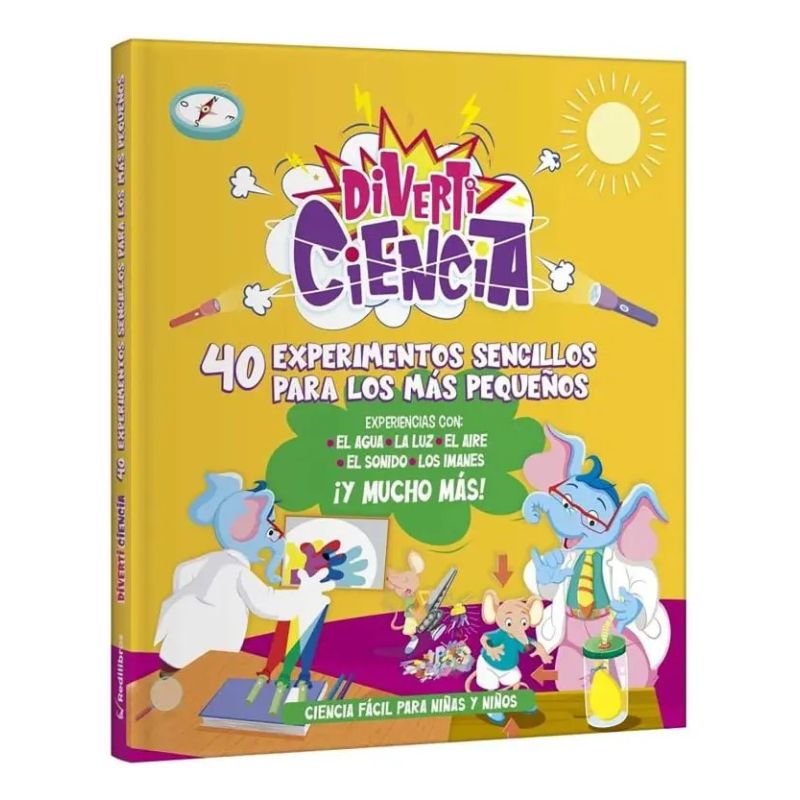 DIVERTI CIENCIA - 40 EXPERIMENTOS SENCILLOS PARA LOS MAS PEQUEÑOS - TD (Nuevo)