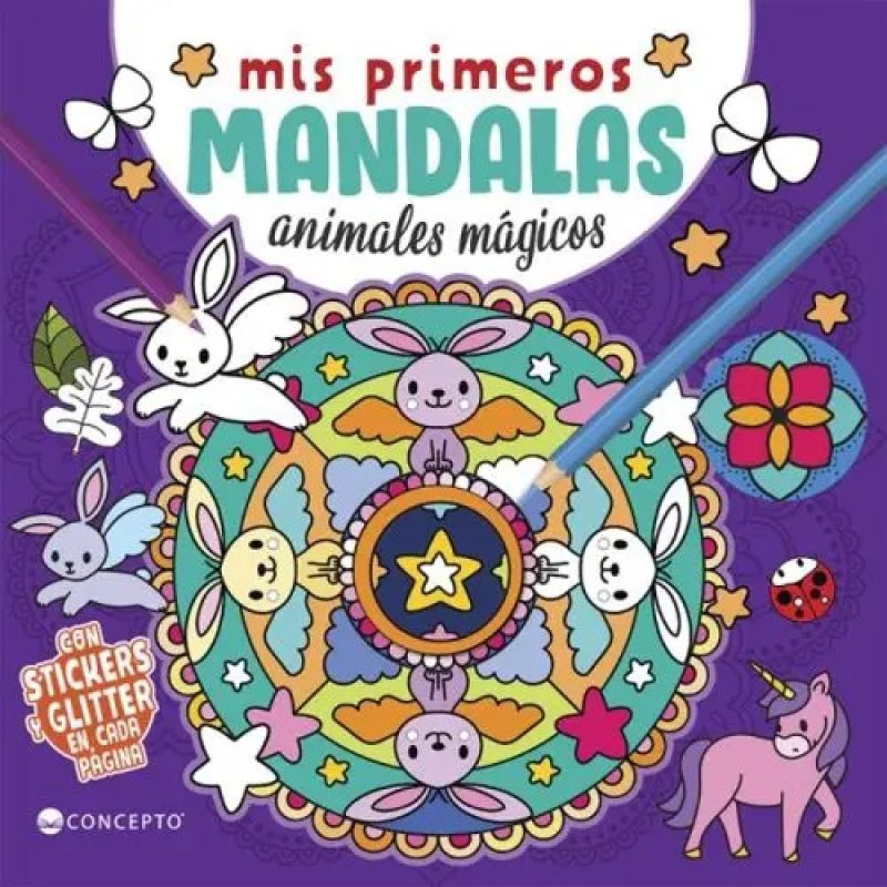 ANIMALES MAGICOS - MIS PRIMEROS MANDALAS (Nuevo)