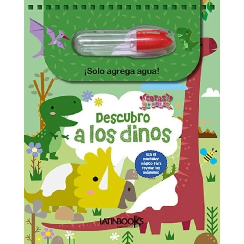 DESCUBRO A LOS DINOS - GOTAS DE COLOR (Nuevo)