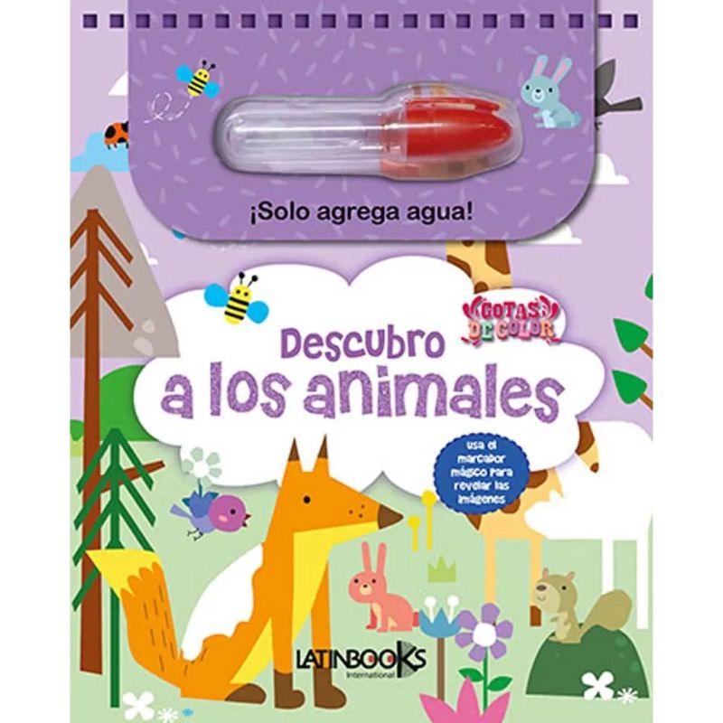 DESCUBRO A LOS ANIMALES - GOTAS DE COLOR (Nuevo)