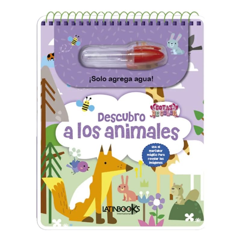 DESCUBRO A LOS ANIMALES - GOTAS DE COLOR (Nuevo) - Miniatura 2