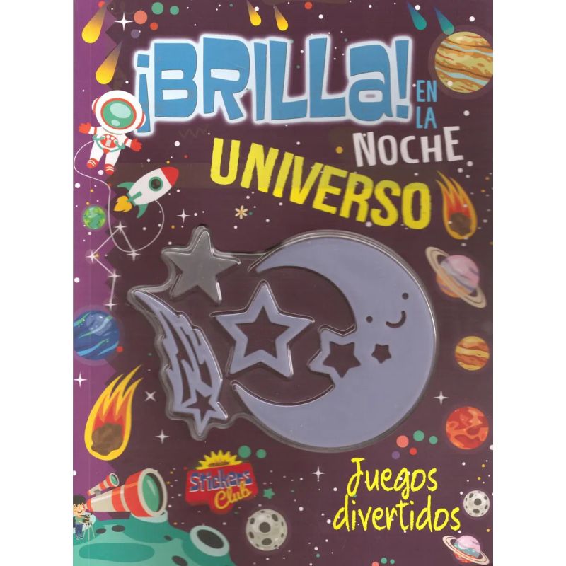 BRILLA ! EN LA NOCHE UNIVERSO - STICKERS CLUB (Nuevo)