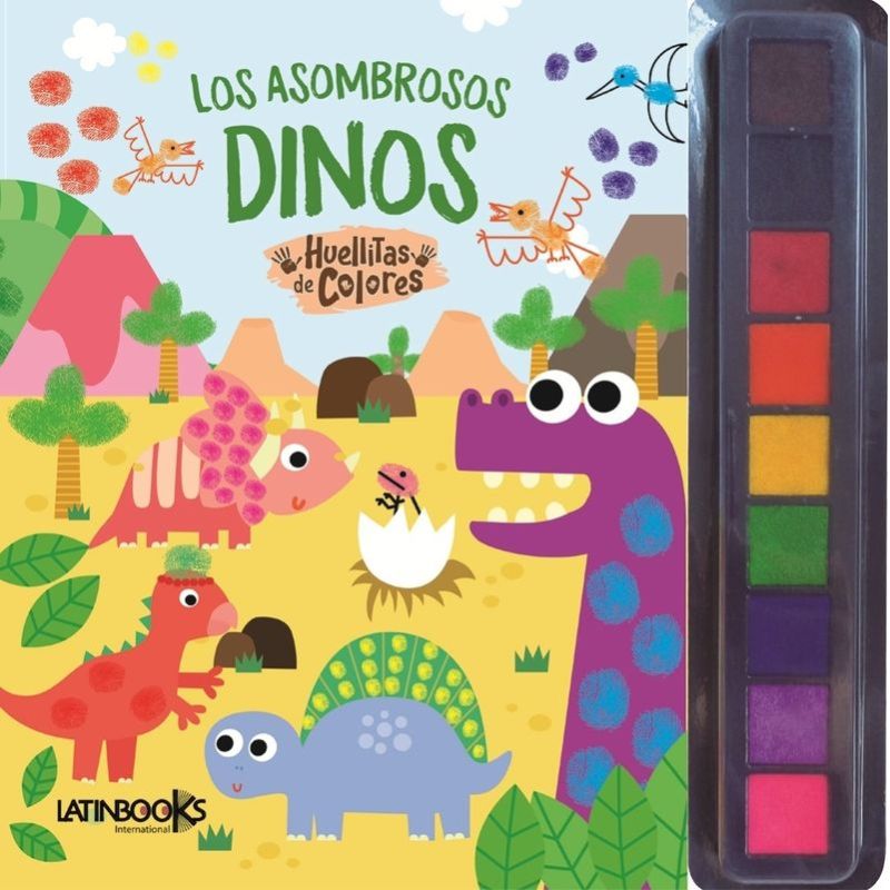 ASOMBROSOS DINOS, LOS - HUELLITAS DE COLORES (Nuevo)