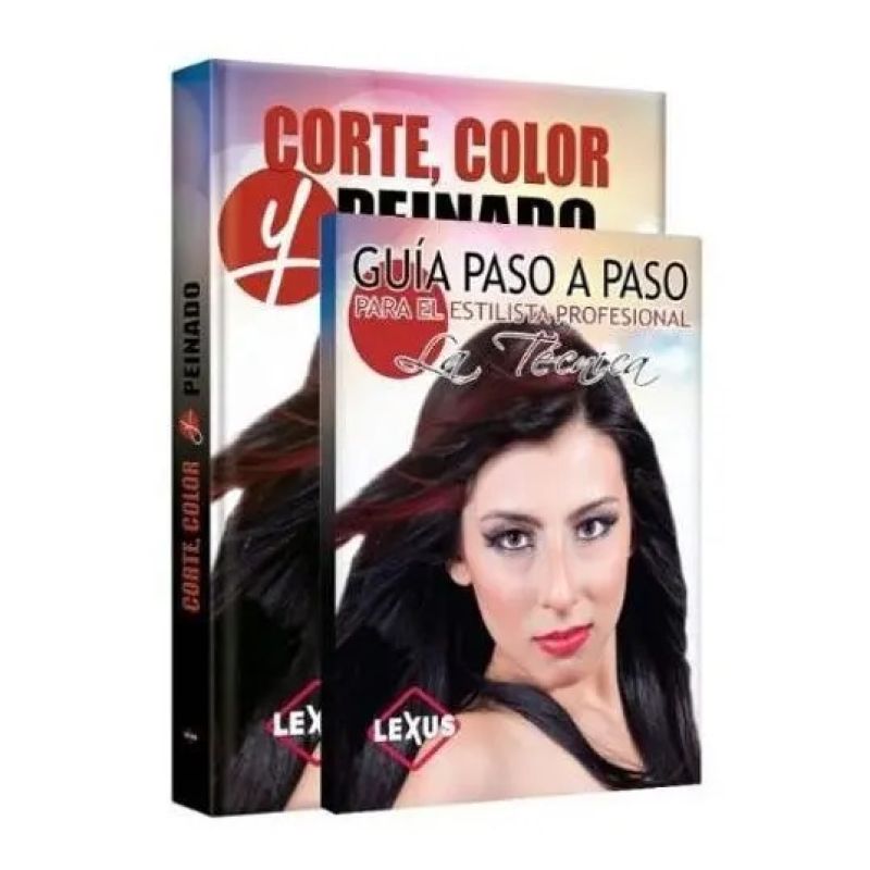 CORTE, COLOR Y PEINADO + GUIA PASO A PASO (Nuevo)