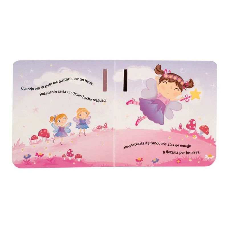 YO QUIERO SER HADA + YO QUIERO SER PRINCESA - 2 BUGGY LIBROS (CARTONE) (Nuevo)