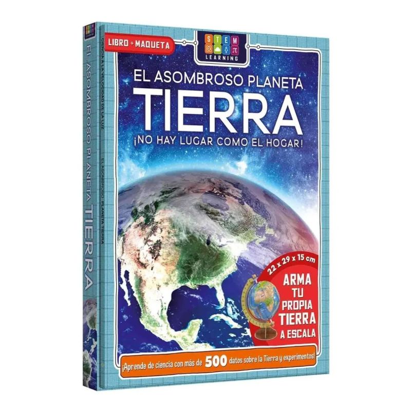 ASOMBROSO PLANETA TIERRA, EL (LIBRO + MAQUETA) (Nuevo)