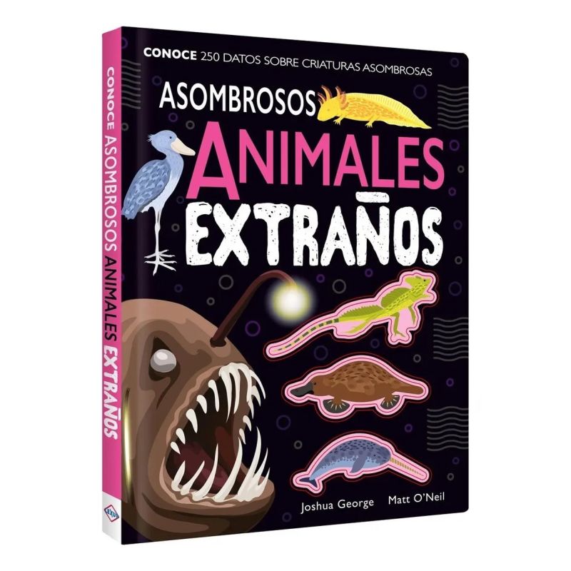 ASOMBROSOS ANIMALES EXTRAÑOS - CARTONE (Nuevo)