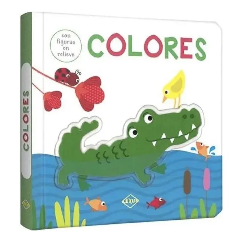 COLORES - CON FIGURAS EN RELIEVE - CARTONE (Nuevo)