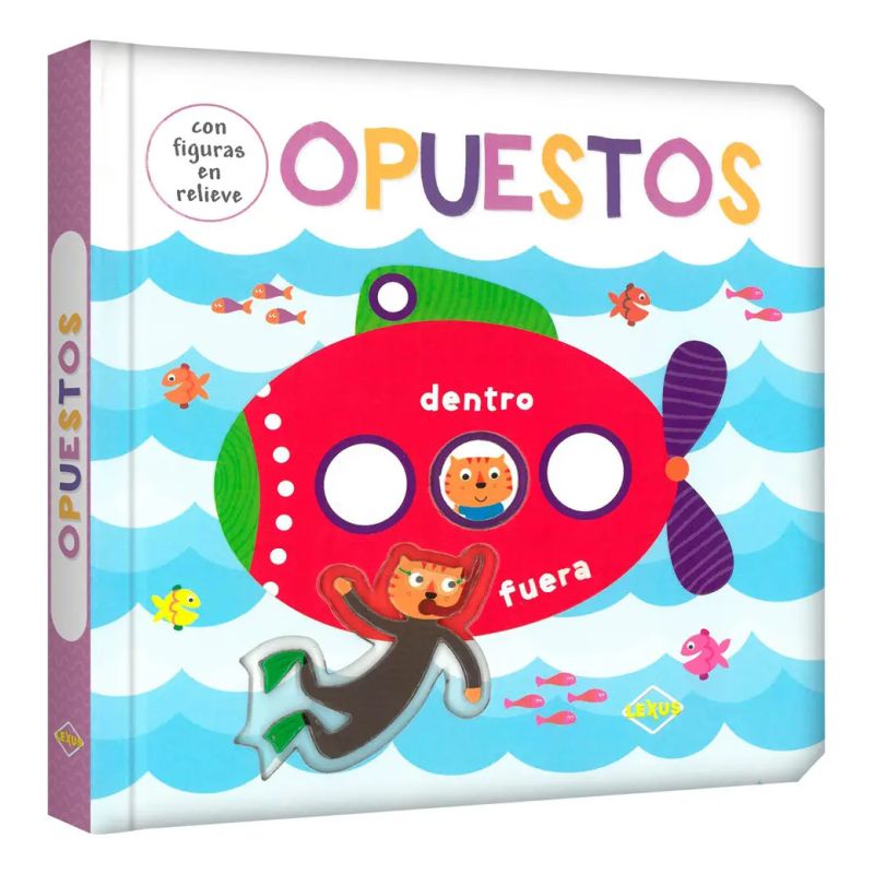 OPUESTOS - CON FIGURAS EN RELIEVE - CARTONE (Nuevo)
