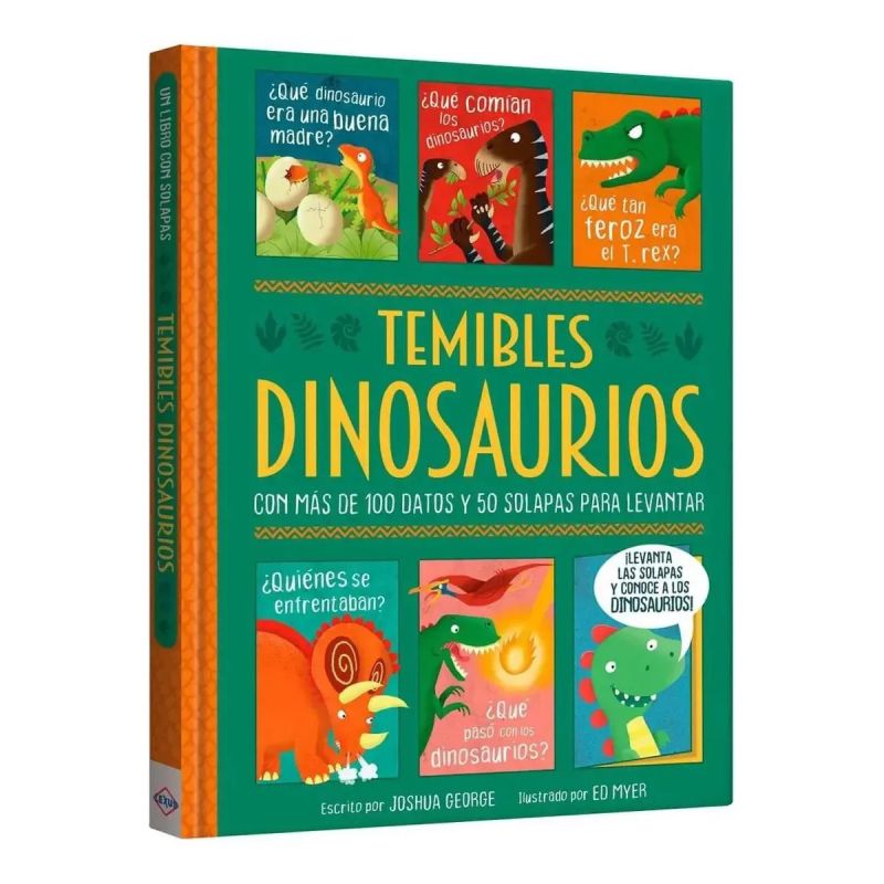 TEMIBLES DINOSAURIOS - CARTONE (Nuevo)