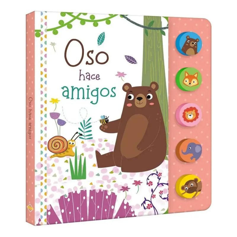 OSO HACE AMIGOS - LIBRO CON SONIDOS (Nuevo)