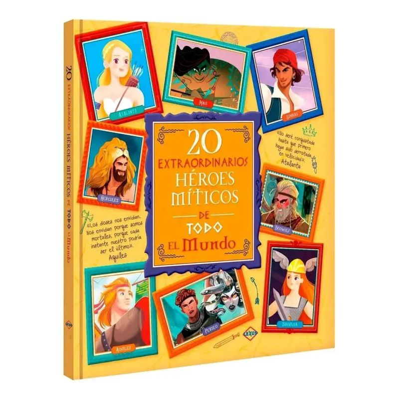 20 EXTRAORDINARIOS HEROES MITICOS DE TODO EL MUNDO - TD (Nuevo)