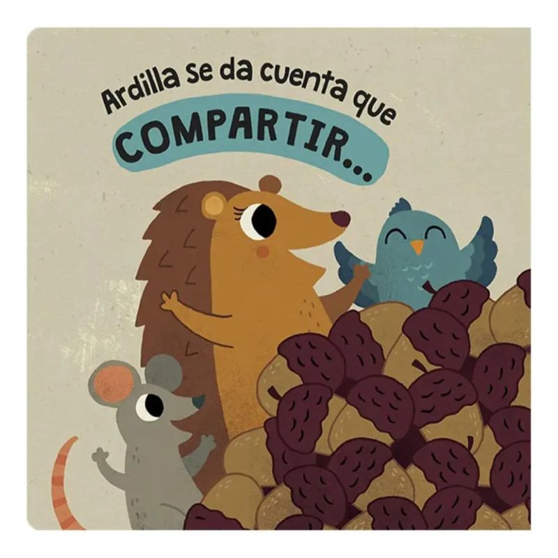 ARDILLA COMPARTE - CARTONE (Nuevo) - Miniatura 2