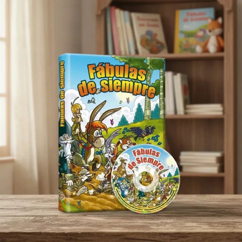 FABULAS DE SIEMPRE + DVD (Nuevo) - Miniatura 2