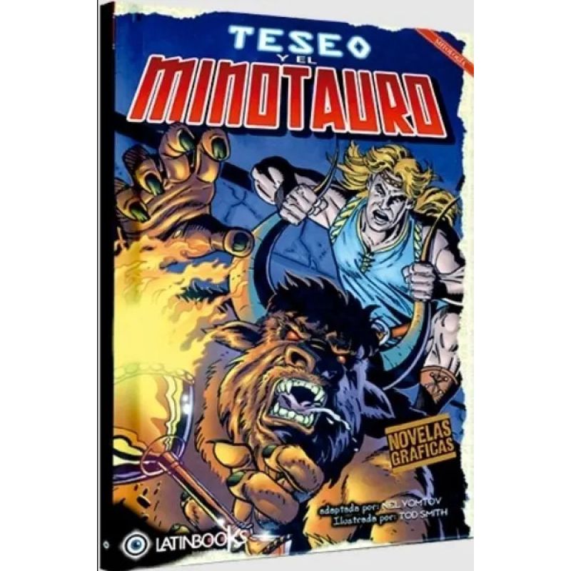 TESEO Y EL MINOTAURO - NOVELA GRAFICA MITOLOGICA (Nuevo)