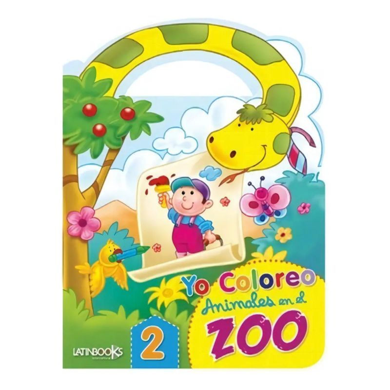 ANIMALES EN EL ZOO - YO COLOREO (Nuevo)