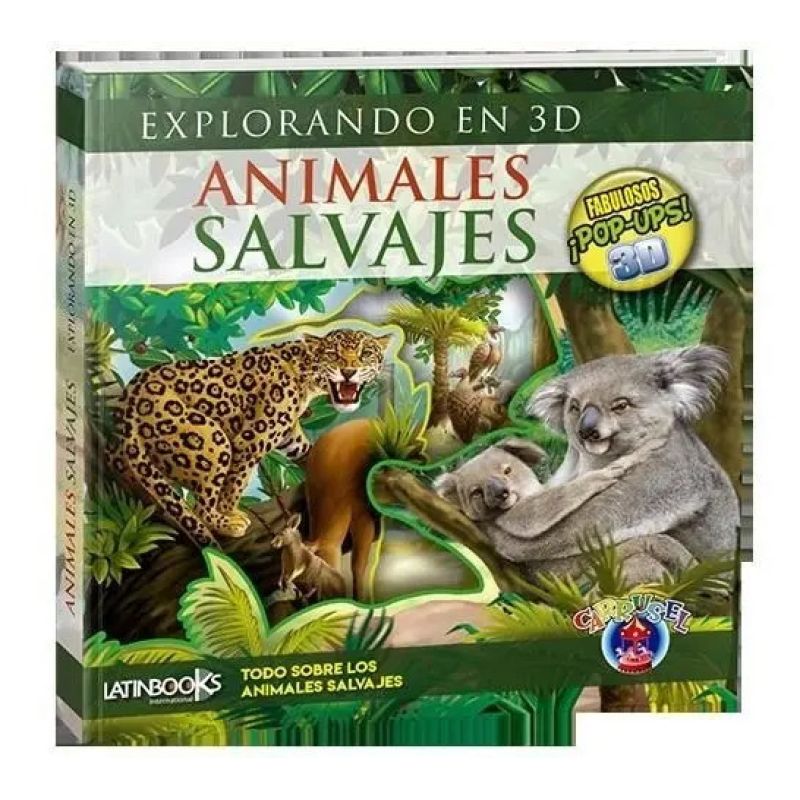 ANIMALES SALVAJES - EXPLORANDO EN 3D - CARRUSEL (Nuevo)