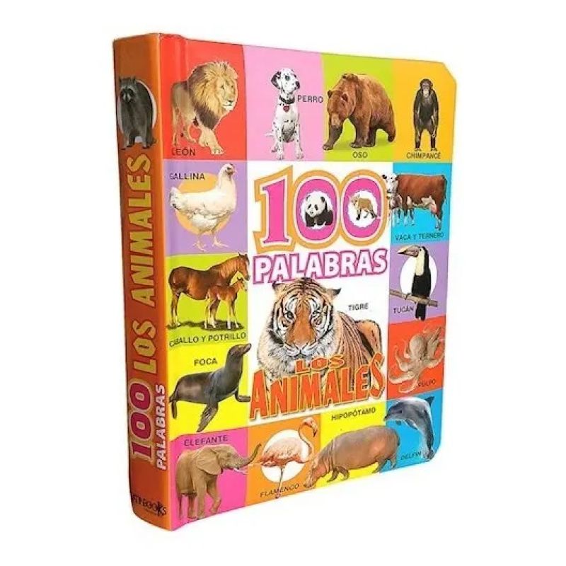 ANIMALES, LOS - 100 PALABRAS (CARTONE) (Nuevo)