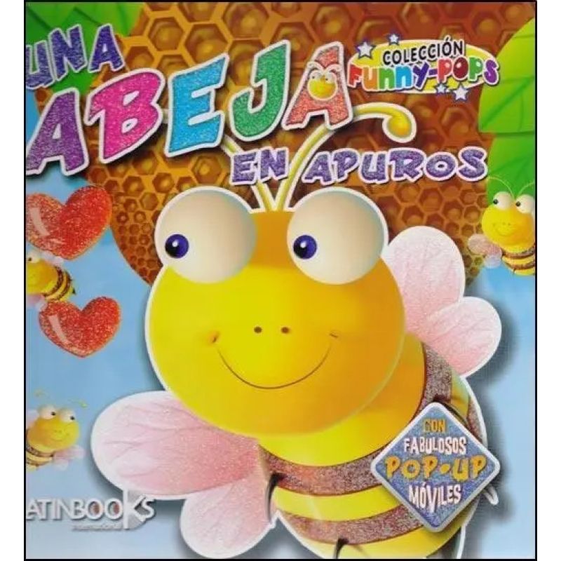 UNA ABEJA EN APUROS - FUNNY-POPS (POP-UP) - CARTONE (Nuevo)