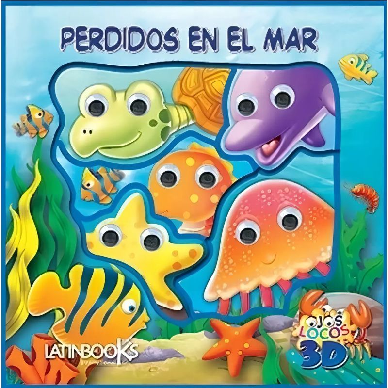 PERDIDOS EN EL MAR - OJOS LOCOS 3D (GOMA EVA TROQUELADA) (Nuevo)