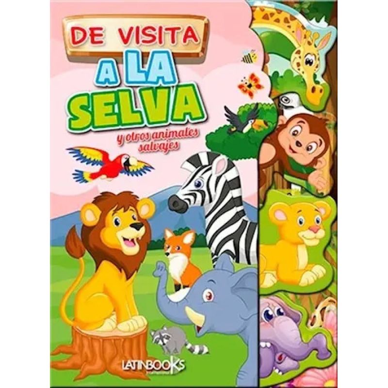 DE VISITA A LA SELVA - DE VISITA (CARTONE) (Nuevo)