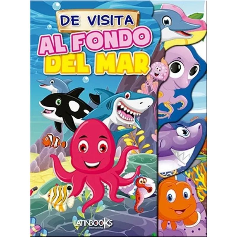 DE VISITA AL FONDO DEL MAR - DE VISITA (CARTONE) (Nuevo)