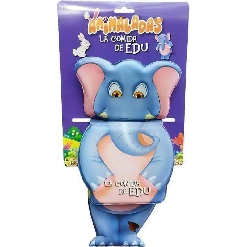 COMIDA DE EDU, LA - ANIMALADAS - LIBROS DE BAÑO (Nuevo)