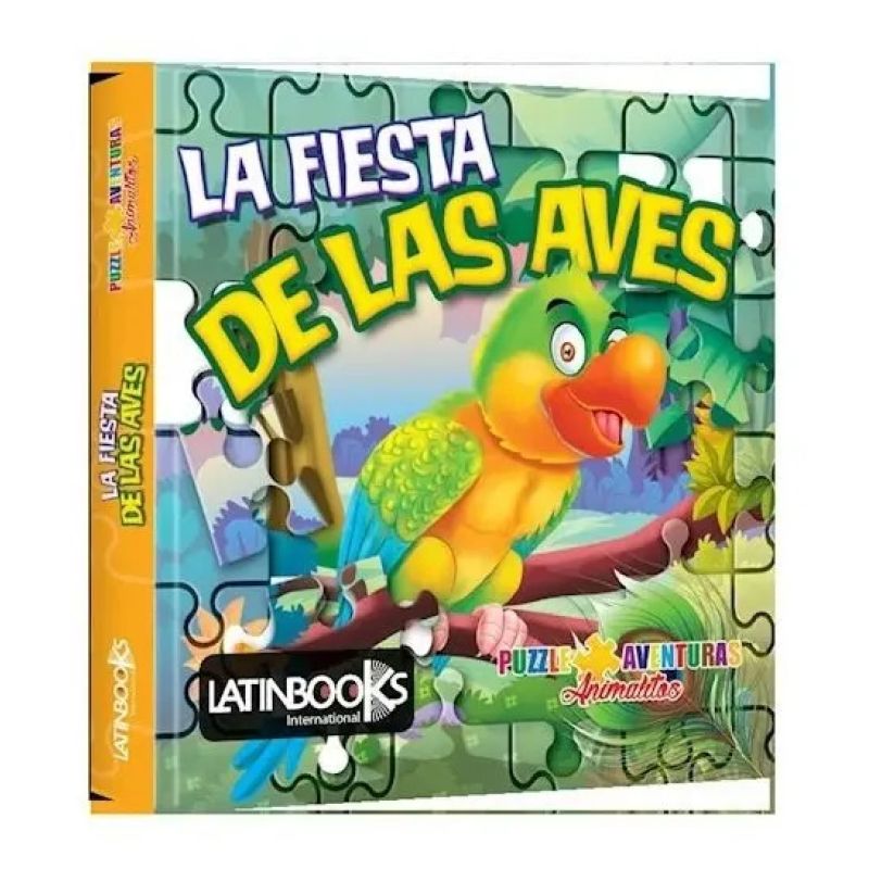 FIESTA DE LAS AVES, LA - PUZZLE AVENTURAS ANIMALITOS - CARTONE (Nuevo)