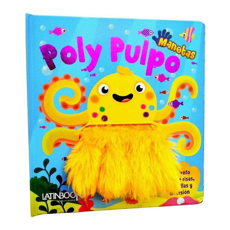 POLY PULPO - MANOTAS (CARTONE) - CON TITERE (Nuevo)