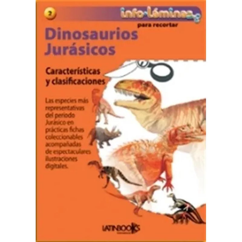 DINOSAURIOS JURASICOS - INFOLAMINAS PARA RECORTAR (Nuevo)