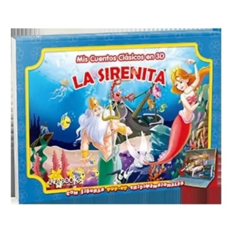 SIRENITA, LA - MIS CUENTOS CLASICOS EN 3D (POP-UP) (Nuevo) - Miniatura 2