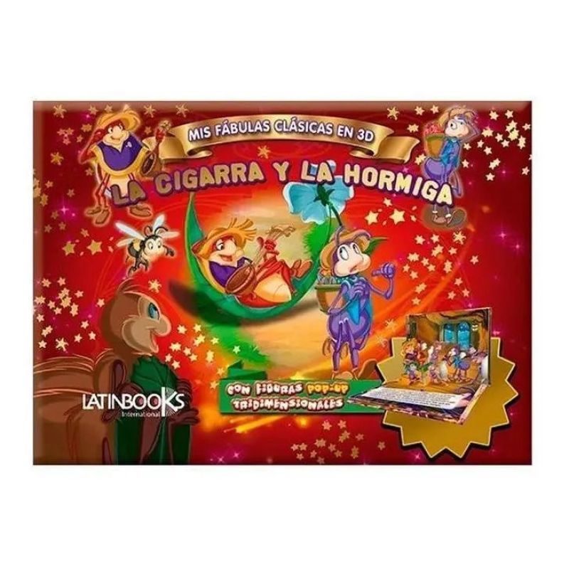 CIGARRA Y LA HORMIGA, LA - MIS FABULAS CLASICAS EN 3D (POP-UP) (Nuevo)