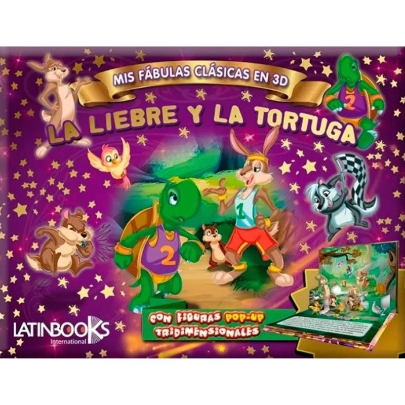 LIEBRE Y LA TORTUGA, LA - MIS FABULAS CLASICAS EN 3D (POP-UP) (Nuevo)